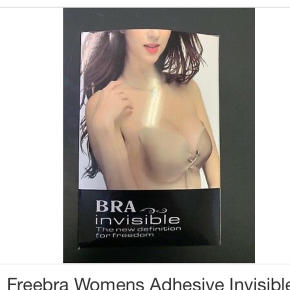 (2) Sticky strapless bra things size c - Picture 2 of 3